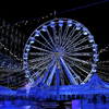 Birmingham Centenary Square, Christmas lights on the library