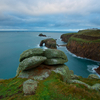 Early morning at Lands' End, Cornwall