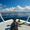 Front view from Galcadora Fishing Boat (Jake Gilberts Boat) - Newquay, Cornwall