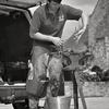 Black Smith at work (Guy Jones) Oswestry, Shropshire